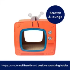 Frisco TV Set Cardboard Cat House -Wellness Sales 317731 PT2. AC SS1800 V1689342085