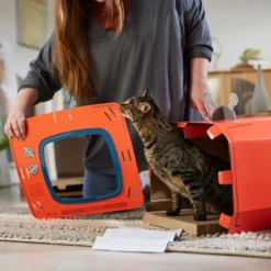 Frisco TV Set Cardboard Cat House -Wellness Sales 317731 PT3. AC SS1800 V1688677262