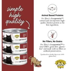 Dr. Elsey's Cleanprotein Salmon Recipe Wet Cat Food -Wellness Sales 325179 PT5. AC SS1800 V1701366112
