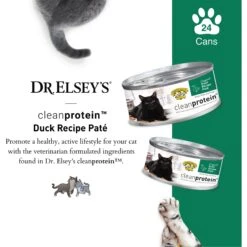 Dr. Elsey's Cleanprotein Duck Recipe Wet Cat Food -Wellness Sales 325183 PT2. AC SS1800 V1701365931