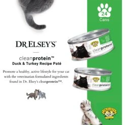 Dr. Elsey's Cleanprotein Duck & Turkey Recipe Wet Cat Food -Wellness Sales 325184 PT2. AC SS1800 V1702306015