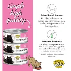 Dr. Elsey's Cleanprotein Pork Recipe Wet Cat Food -Wellness Sales 325185 PT4. AC SS1800 V1701365930