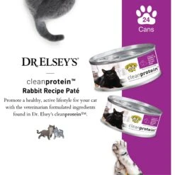 Dr. Elsey's Cleanprotein Rabbit & Turkey Recipe Wet Cat Food -Wellness Sales 325186 PT2. AC SS1800 V1700888406