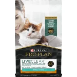 Purina Pro Plan LiveClear Kitten Chicken & Rice Formula Dry Cat Food