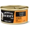 American Journey Senior Pate Chicken Recipe Canned Cat Food, 3-oz Can, Case Of 24