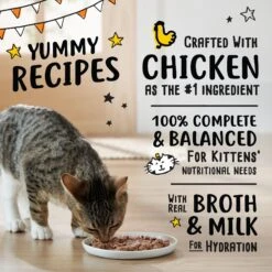 Tiny Tiger, Kitten Classic, Chicken Pate Recipe, Canned Cat Food 9 Tiny Tiger, Kitten Classic, Chicken Pate Recipe, Canned Cat Food -Wellness Sales 330992 PT3. AC SS1800 V1687284030