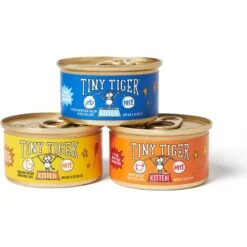 Tiny Tiger, Kitten Classic, Ocean Whitefish Pate Recipe, Canned Cat Food -Wellness Sales 330994 PT5. AC SS1800 V1642187801