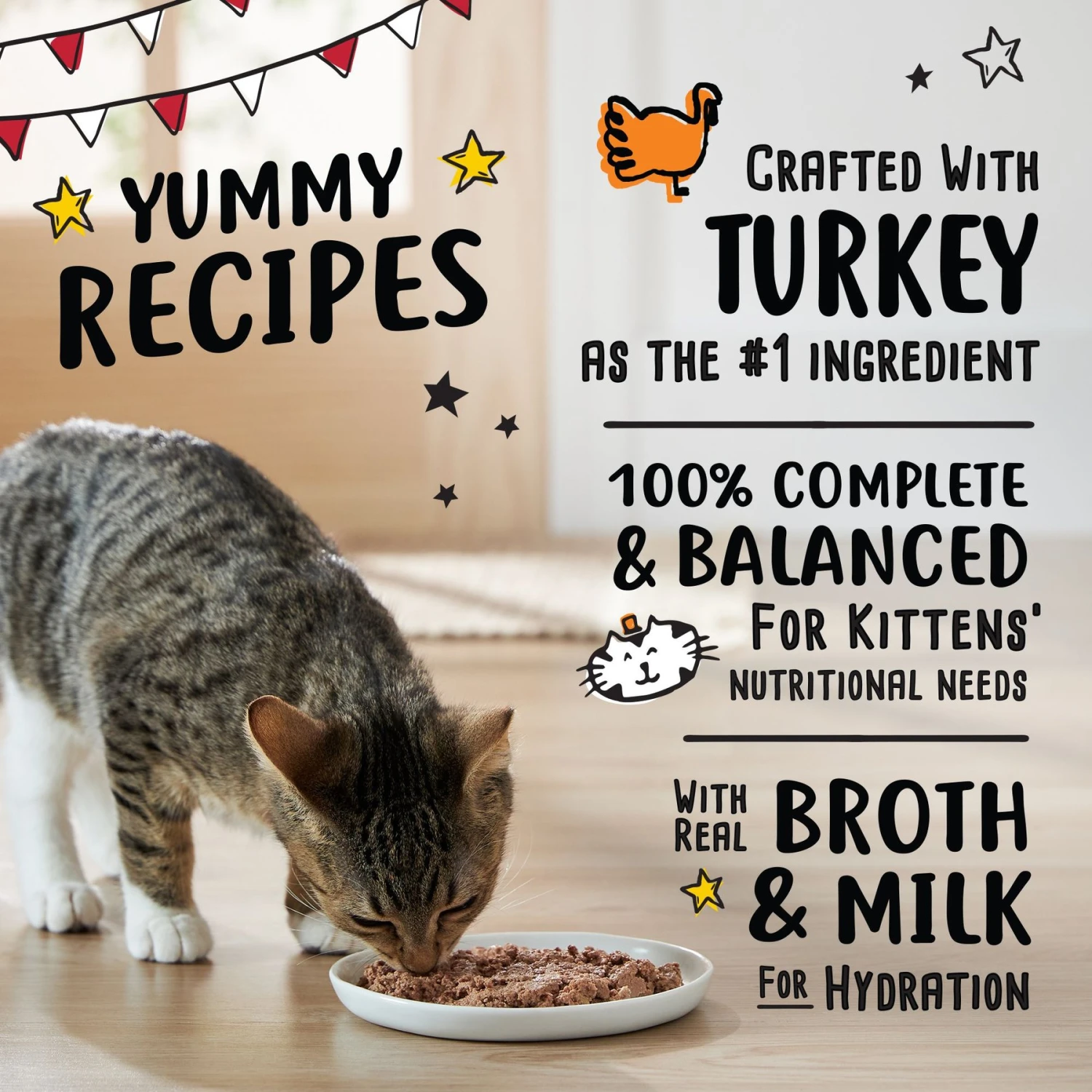 Tiny Tiger, Kitten Classic, Turkey Pate Recipe, Canned Cat Food 4 Tiny Tiger, Kitten Classic, Turkey Pate Recipe, Canned Cat Food - Image 4