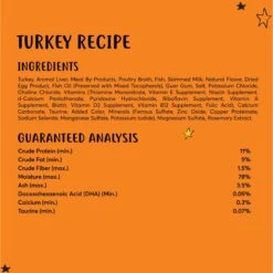 Tiny Tiger, Kitten Classic, Turkey Pate Recipe, Canned Cat Food 10 Tiny Tiger, Kitten Classic, Turkey Pate Recipe, Canned Cat Food -Wellness Sales 330996 PT4. AC SS1800 V1687284399
