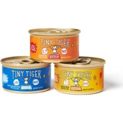 Tiny Tiger, Kitten Classic, Turkey Pate Recipe, Canned Cat Food 11 Tiny Tiger, Kitten Classic, Turkey Pate Recipe, Canned Cat Food -Wellness Sales 330996 PT5. AC SS1800 V1642187810