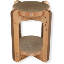 Necoichi Cozy Cat Scratcher Tower Toy -Wellness Sales 336322 PT8. AC SS1800 V1674730092