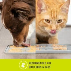 Hyper Pet IQ Enterain Dog & Cat Lick Mat, Gray -Wellness Sales 338384 PT4. AC SS1800 V1634654810