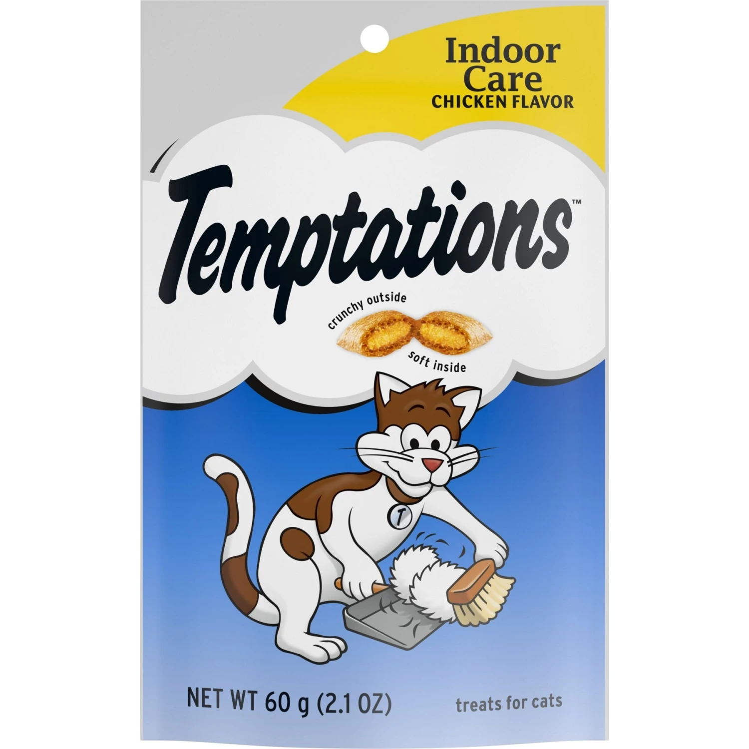 Blue Buffalo Tastefuls Hairball Control Natural Chicken & Brown Rice Recipe Adult 7+ Dry Cat Food & Temptations Indoor Care Chicken Flavor Soft & Crunchy Cat Treats 6 Blue Buffalo Tastefuls Hairball Control Natural Chicken & Brown Rice Recipe Adult 7+ Dry Cat Food & Temptations Indoor Care Chicken Flavor Soft & Crunchy Cat Treats - Image 6