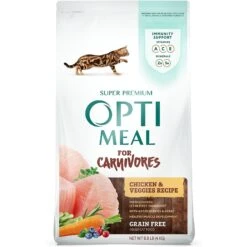 Optimeal Grain-Free Chicken & Veggies Recipe Dry Cat Food