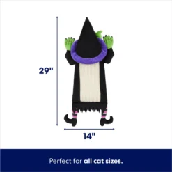 Frisco Halloween Witch Doorknob Hanger Cat Toy With Catnip 6 Frisco Halloween Witch Doorknob Hanger Cat Toy With Catnip -Wellness Sales 344092 PT1. AC SS1800 V1689876659