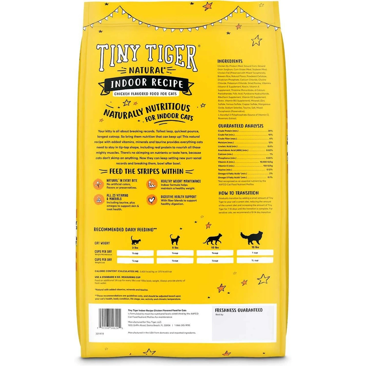 Tiny Tiger, Meaty Tenders Cat Treats, Salmon Recipe & Tiny Tiger, Natural Indoor Recipe Chicken Flavor Dry Cat Food 7 Tiny Tiger, Meaty Tenders Cat Treats, Salmon Recipe & Tiny Tiger, Natural Indoor Recipe Chicken Flavor Dry Cat Food - Image 7