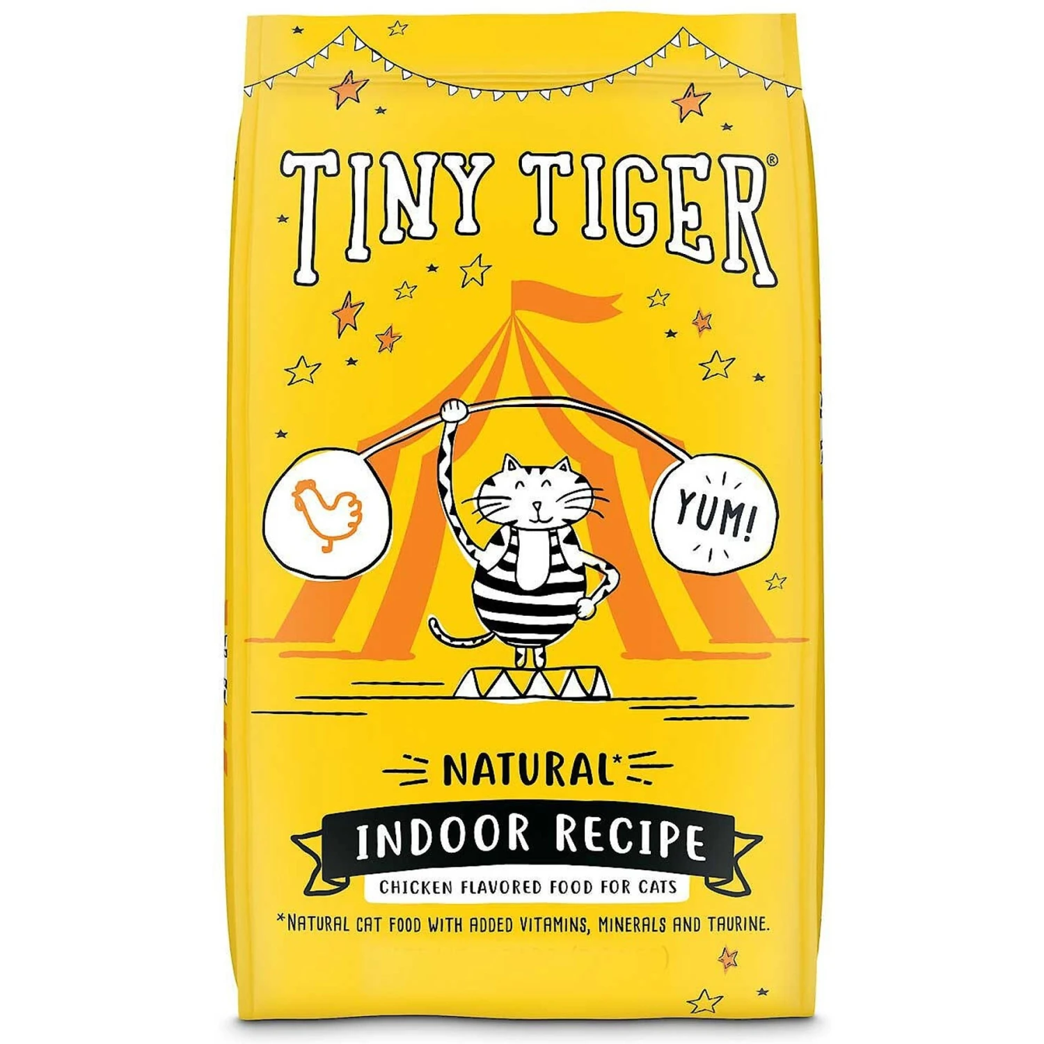 Tiny Tiger, Natural Indoor Recipe Chicken Flavor Dry Cat Food & Tiny Tiger Pate Chicken Recipe Grain-Free Canned Cat Food 2 Tiny Tiger, Natural Indoor Recipe Chicken Flavor Dry Cat Food & Tiny Tiger Pate Chicken Recipe Grain-Free Canned Cat Food - Image 2