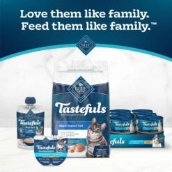 Blue Buffalo Tastefuls Savory Singles Salmon & Tuna Entrée Cat Food, 2.6-oz Cup, 24 Count 15 Blue Buffalo Tastefuls Savory Singles Salmon & Tuna Entrée Cat Food, 2.6-oz Cup, 24 Count -Wellness Sales 357155 PT8. AC SS1800 V1641341530