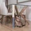 Hauspanther Dual Surface Adjustable Under-Table Sisal Cat Scratching Post