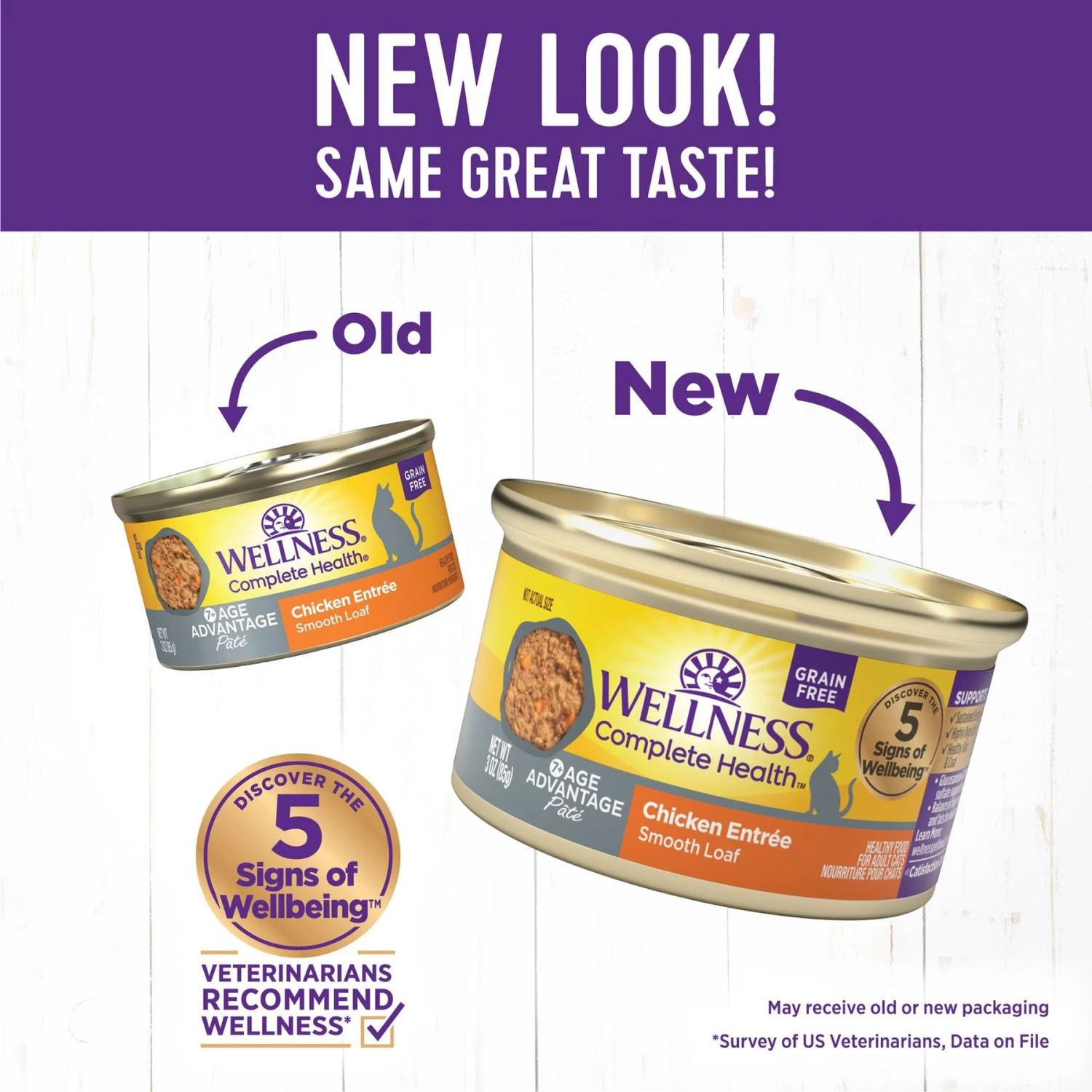 Wellness Complete Health Age Advantage Chicken Pate Wet Cat Food 2 Wellness Complete Health Age Advantage Chicken Pate Wet Cat Food - Image 2