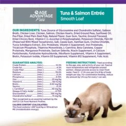 Wellness Complete Health Age Advantage Tuna & Salmon Pate Wet Cat Food -Wellness Sales 363923 PT8. AC SS1800 V1660227588