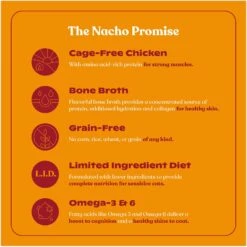 Made By Nacho Cage Free Shredded Chicken Recipe With Homestyle Bone Broth Grain-Free Wet Cat Food 9 Made By Nacho Cage Free Shredded Chicken Recipe With Homestyle Bone Broth Grain-Free Wet Cat Food -Wellness Sales 369937 PT3. AC SS1800 V1648744343