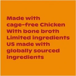 Made By Nacho Cage Free Shredded Chicken Recipe With Homestyle Bone Broth Grain-Free Wet Cat Food 10 Made By Nacho Cage Free Shredded Chicken Recipe With Homestyle Bone Broth Grain-Free Wet Cat Food -Wellness Sales 369937 PT4. AC SS1800 V1648744647