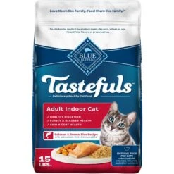Blue Buffalo Tastefuls Indoor Natural Salmon & Brown Rice Adult Dry Cat Food