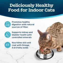 Blue Buffalo Tastefuls Indoor Natural Salmon & Brown Rice Adult Dry Cat Food -Wellness Sales 46885 PT3. AC SS1800 V1694183151