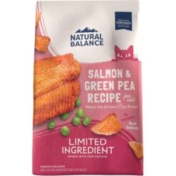 Natural Balance Limited Ingredient Grain-Free Salmon & Green Pea Recipe Dry Cat Food