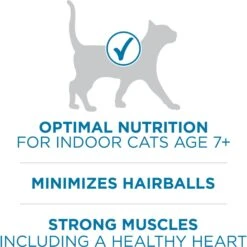 Purina ONE Indoor Advantage Senior 7+ High Protein Natural Dry Cat Food 12 Purina ONE Indoor Advantage Senior 7+ High Protein Natural Dry Cat Food -Wellness Sales 48658 PT3. AC SS1800 V1674851273