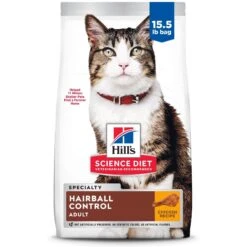 Hill's Science Diet Adult Hairball Control Chicken Recipe Dry Cat Food