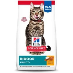 Hill's Science Diet Adult 7+ Indoor Chicken Recipe Dry Cat Food