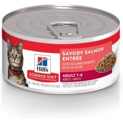 Hill's Science Diet Adult Savory Salmon Entree Canned Cat Food