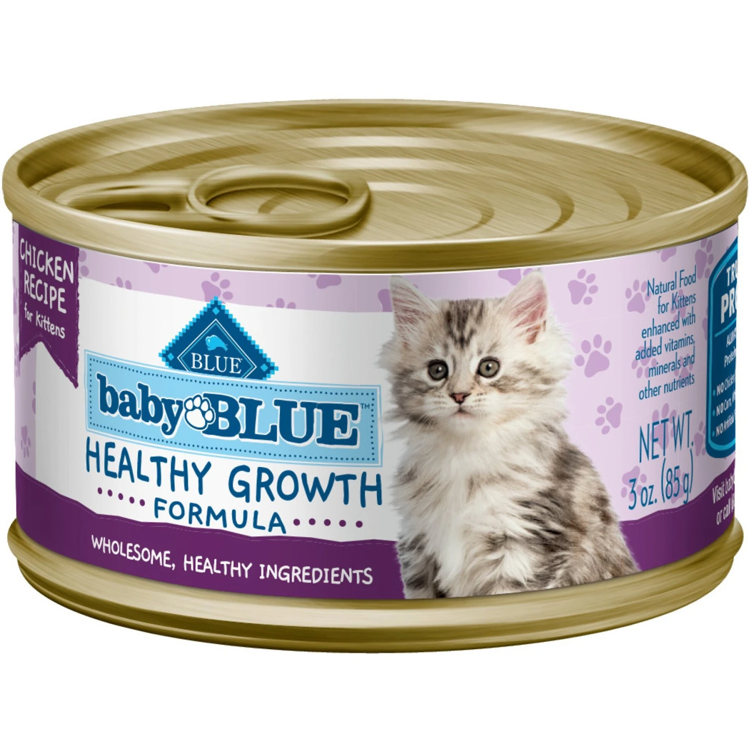 Blue Buffalo Baby Blue Healthy Growth Formula Natural Chicken Recipe Kitten Wet Food 1 Blue Buffalo Baby Blue Healthy Growth Formula Natural Chicken Recipe Kitten Wet Food