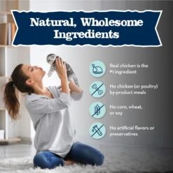 Blue Buffalo Baby Blue Healthy Growth Formula Grain-Free High Protein Chicken Recipe Kitten Wet Food, 3-oz Cans, Case Of 24 -Wellness Sales 502302 PT5. AC SS1800 V1647639431