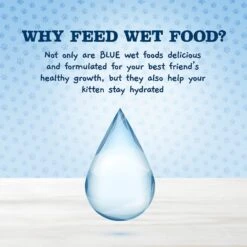 Blue Buffalo Baby Blue Healthy Growth Formula Natural Multi-Pack Chicken Recipe Kitten Wet Food, 3-oz Cans, 6 Count -Wellness Sales 502326 PT5. AC SS1800 V1647638499