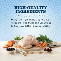 Blue Buffalo Baby Blue Healthy Growth Formula Natural Chicken & Brown Rice Recipe Kitten Dry Food & Blue Buffalo Baby Blue Healthy Growth Formula Natural Chicken Recipe Kitten Wet Food -Wellness Sales 515046 PT8. AC SS1800 V1649348020