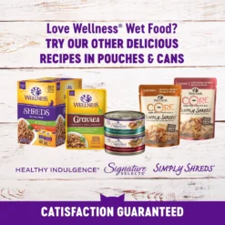 Wellness Cubed Salmon Dinner Morsels In Gravy Grain-Free Canned Cat Food 13 Wellness Cubed Salmon Dinner Morsels In Gravy Grain-Free Canned Cat Food -Wellness Sales 52113 PT6. AC SS1800 V1636500120