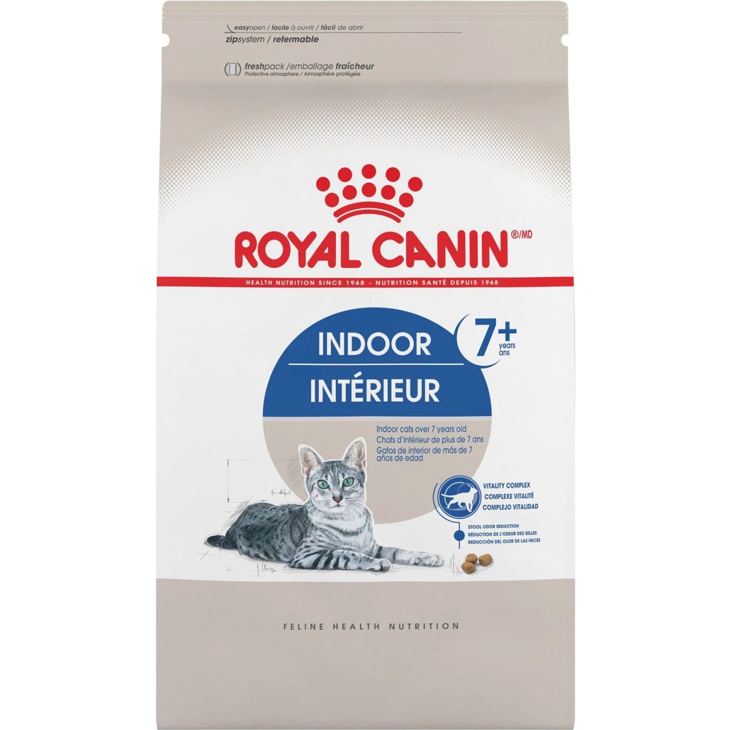 Royal Canin Feline Health Nutrition Indoor 7+ Adult Dry Cat Food 1 Royal Canin Feline Health Nutrition Indoor 7+ Adult Dry Cat Food