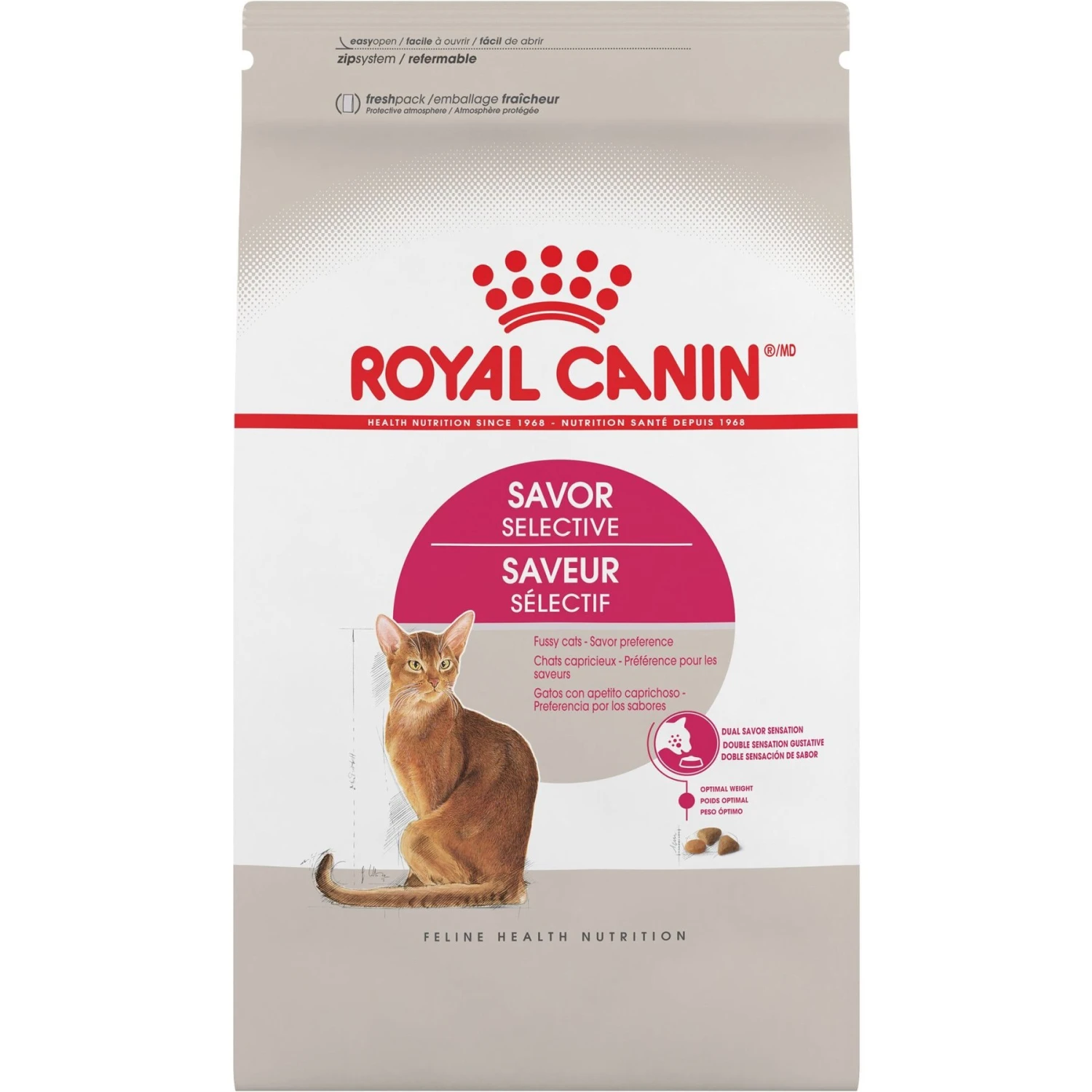 Royal Canin Feline Health Nutrition Savor Selective Adult Dry Cat Food 1 Royal Canin Feline Health Nutrition Savor Selective Adult Dry Cat Food