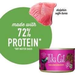 Tiki Cat Grill Tuna In Crab Surimi Grain-Free Canned Cat Food -Wellness Sales 52571 PT3. AC SS1800 V1703699812