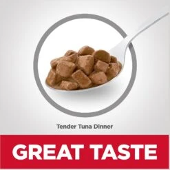 Hill's Science Diet Adult 7+ Tender Tuna Dinner Canned Cat Food 11 Hill's Science Diet Adult 7+ Tender Tuna Dinner Canned Cat Food -Wellness Sales 52769 PT2. AC SS1800 V1598147168