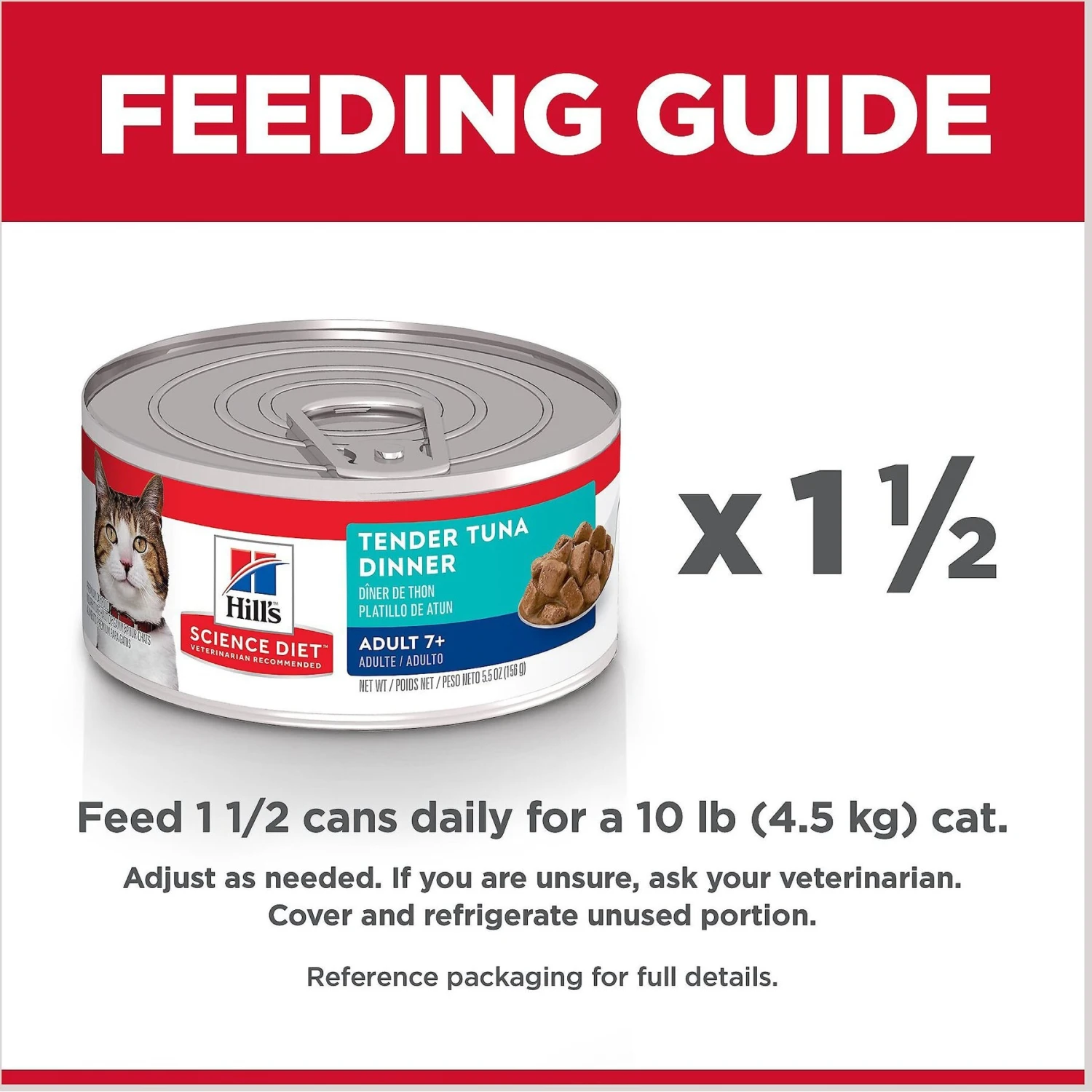 Hill's Science Diet Adult 7+ Tender Tuna Dinner Canned Cat Food 8 Hill's Science Diet Adult 7+ Tender Tuna Dinner Canned Cat Food - Image 8