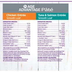 Wellness Complete Health Age Advantage Grain-Free Variety Pack Wet Cat Food, 3-oz Can, Case Of 24 -Wellness Sales 548950 PT8. AC SS1800 V1657749003