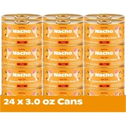 Made By Nacho Chicken Recipe Grain-Free Pate Wet Kitten Food, 3-oz Can, Case Of 24 -Wellness Sales 554822 PT2. AC SS1800 V1698959746