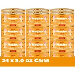 Made By Nacho Chicken Recipe Minced Wet Kitten Food, 3-oz Can, Case Of 24 11 Made By Nacho Chicken Recipe Minced Wet Kitten Food, 3-oz Can, Case Of 24 -Wellness Sales 554902 PT2. AC SS1800 V1699026405