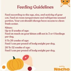 Made By Nacho Chicken Recipe Minced Wet Kitten Food, 3-oz Can, Case Of 24 17 Made By Nacho Chicken Recipe Minced Wet Kitten Food, 3-oz Can, Case Of 24 -Wellness Sales 554902 PT8. AC SS1800 V1699025487