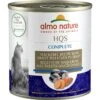 Almo Nature HQS Complete Mackerel Recipe With Sweet Potatoes In Gravy Cat Wet Food, 9.87-oz Can, Case Of 12