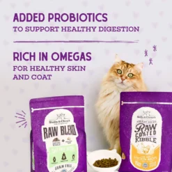 Stella & Chewy's Duck Flavored Raw Coated Cage Free Dry Cat Food -Wellness Sales 576150 PT6. AC SS1800 V1678908252